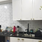 Papel Adesivo Cozinha Alta Temperatura Azulejo Metro White