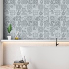 Papel Adesivo Cozinha Alta Temperatura Azulejo Moderno Cinza