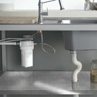 Papel Adesivo Cozinha Alta Temperatura Prata Quadradinhos