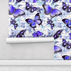 Papel Adesivo Decorativo Quarto Sala Borboletas Vinilico 3m