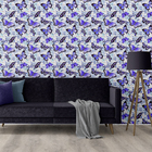 Papel Adesivo Decorativo Quarto Sala Borboletas Vinilico 3m