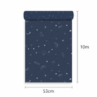 Papel de Parede 0,53x10m Espaço Azul Escuro