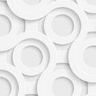 Papel De Parede 3d Adesivo Para Decoração Bolas Em Tons De Br