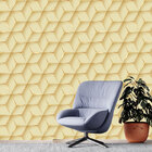 Papel De Parede 3d Adesivo Para Decoração Geométrico Hexágonos
