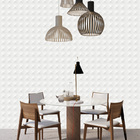 Papel De Parede 3d Adesivo Para Decoração Losangos Ilusão Em