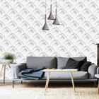 Papel De Parede 3d Adesivo Para Decoração Quadrados Em Tons D