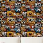 Papel De Parede 3d Arte Colorida Cartoon Gamer Efeito Mural G