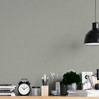 Papel De Parede 3d Auto Adesivo Efeito Tecido Linho Verde Imi