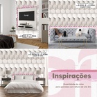 Papel De Parede 3d Auto Adesivo Geométrico Efeito Colméia Bra