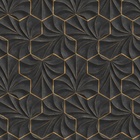 Papel De Parede 3d Auto Adesivo Geométrico Efeito Petala Cinz