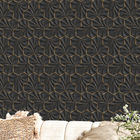 Papel De Parede 3d Auto Adesivo Geométrico Efeito Petala Cinz