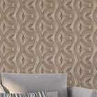 Papel De Parede 3d Auto Adesivo Geométrico Faixas Modernas Fi