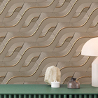 Papel De Parede 3d Auto Adesivo Geométrico Faixaslabirinto Ab