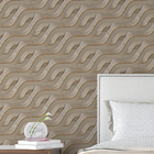 Papel De Parede 3d Auto Adesivo Geométrico Faixaslabirinto Ab