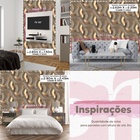 Papel De Parede 3d Auto Adesivo Geométrico Labirinto Fio Dour