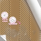 Papel De Parede 3d Auto Adesivo Geométrico Linhas Efeito Chev