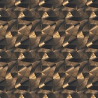 Papel De Parede 3d Auto Adesivo Geométrico Ondas Pretas E Bro