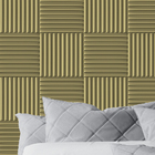 Papel De Parede 3d Auto Adesivo Geométrico Segmento Listrado