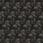 Papel De Parede 3d Auto Adesivo Geométrico Tijolinho Letra P