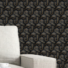 Papel De Parede 3d Auto Adesivo Geométrico Tijolinho Letra P