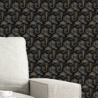 Papel De Parede 3d Auto Adesivo Geométrico Tijolinho Letra P