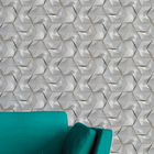 Papel De Parede 3d Auto Adesivo Lavavel Geométrico Futurista