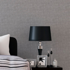 Papel De Parede 3d Auto Colante Efeito Tecido Linho Cinza Rea