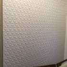 Papel De Parede 3d Branco Adesivo Vinílico Lavável Colante