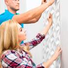 Papel De Parede 3d Efeito Estrela-60x300cm