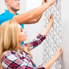 Papel De Parede 3d Efeito Placa De Gesso-60x300cm