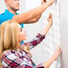 Papel De Parede 3d Hexágono Colmeia Pequeno-60x300cm