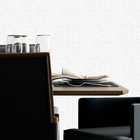 Papel De Parede 3d Lavavel Efeito Tecido Linho Branco Vinil E