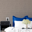 Papel De Parede 3d Lavavel Efeito Tecido Linho bege marrom Es