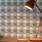 Papel De Parede 3d Paralelepípedo-60x300cm