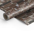 Papel De Parede 3d Pedras Tijolo Envelhecido Adesivo 3m