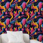 Papel De Parede 3d Pintura Arte Gamer Moderna Abstrata Decora