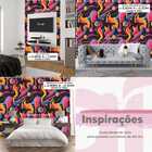 Papel De Parede 3d Pintura Arte Gamer Moderna Abstrata Decora