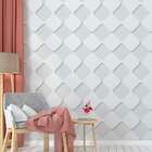 Papel De Parede 3d Quadrados Entrelaçados-60x300cm