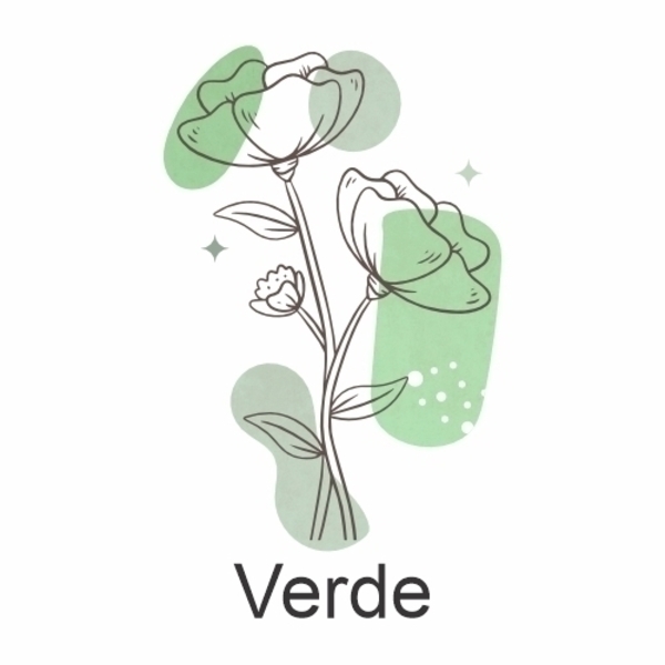 Papel De Parede 90x60cm Decorativo Estilo Boho Floral Verde