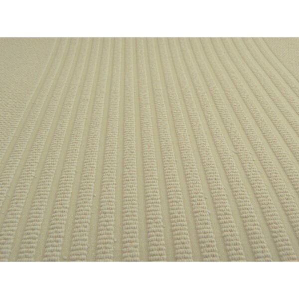 Papel De Parede -  Creme Com Detalhes Em Alto Relevo - Lms-pp