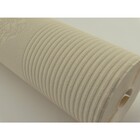 Papel De Parede -  Creme Com Detalhes Em Alto Relevo - Lms-pp