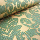 Papel De Parede  Importado Vinilico Verde Arabesco