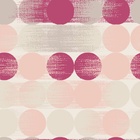 Papel De Parede  Lavável Bolas Em Tons De Vermelho 3m