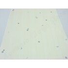 Papel De Parede  - Lindo Desenho Creme Com Detalhes Em Azul -