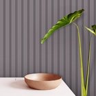 Papel De Parede  Ripado Amadeirada Violino Vinilico 9m