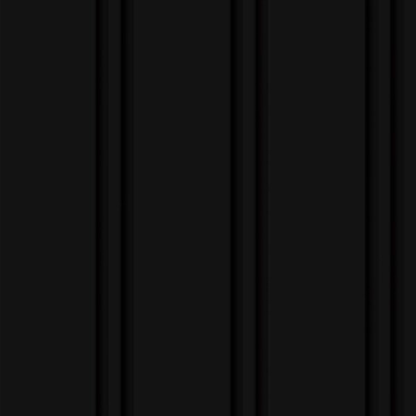 Papel De Parede  Ripado Amadeirado Cor Preta 3m