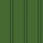 Papel De Parede  Ripado De Madeira Verde Escuro 6m