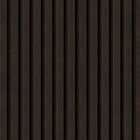 Papel De Parede  Ripado Fino Estilo Madeira Tabaco 3m