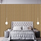 Papel De Parede  Ripado Largo Tipo De Madeira Pinus 15m