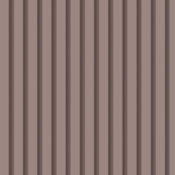 Papel De Parede  Ripado Liso Marrom Clarinho Sala 3m